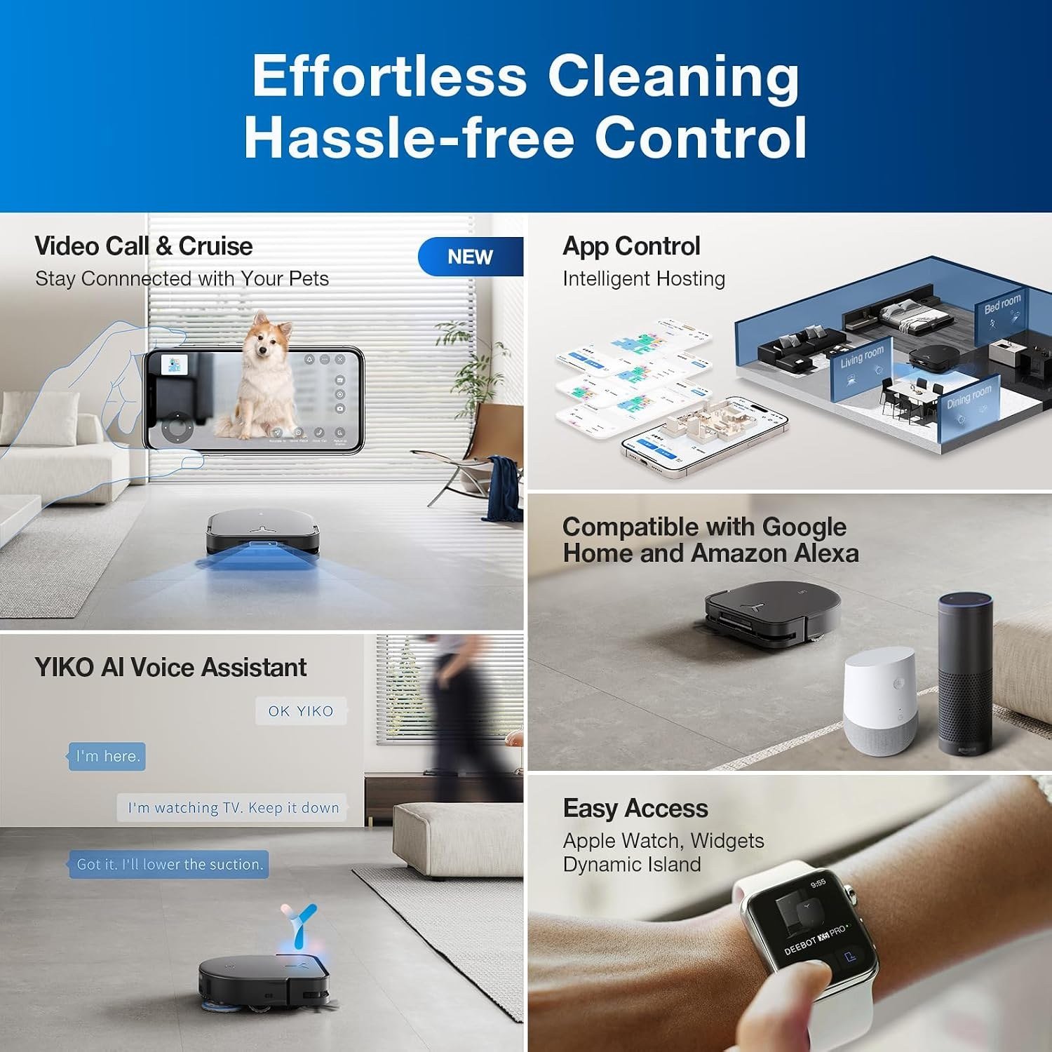 Ecovacs Deebot X5 Pro Omni אקווקס