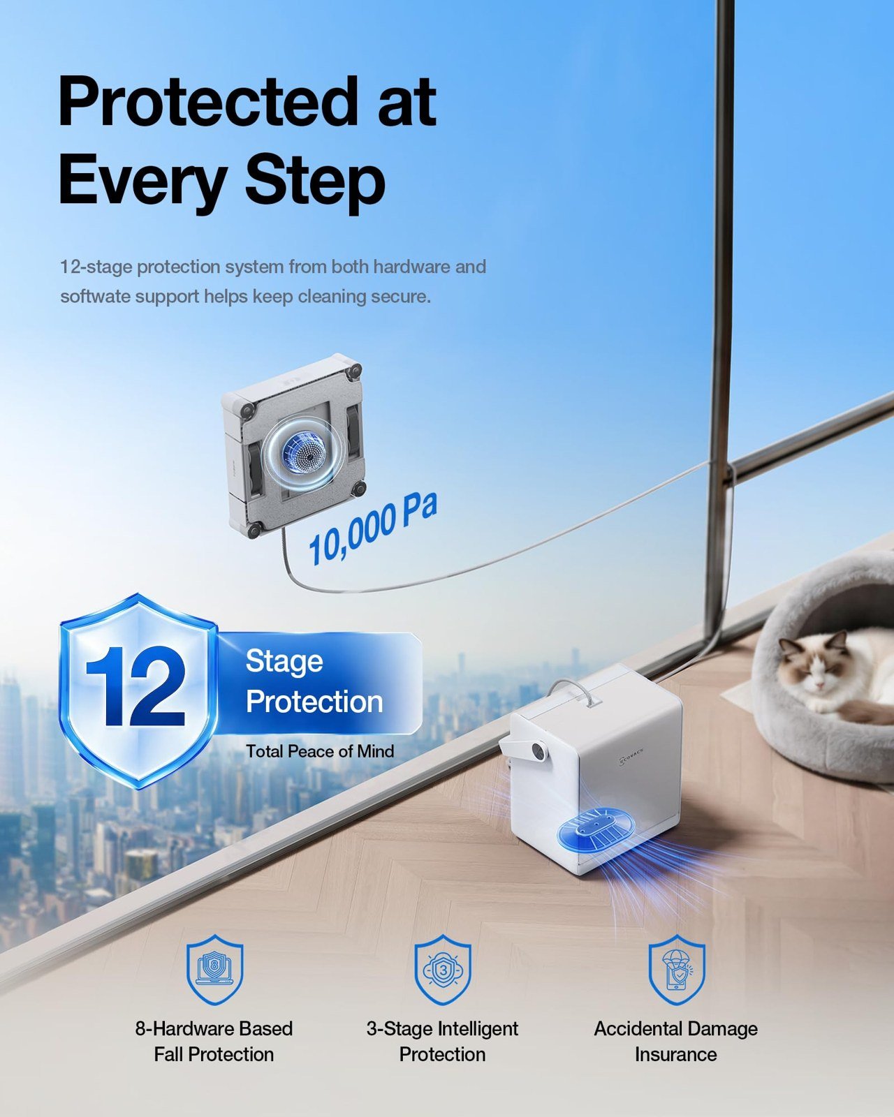 Ecovacs Winbot W2S Pro Omni אקווקס