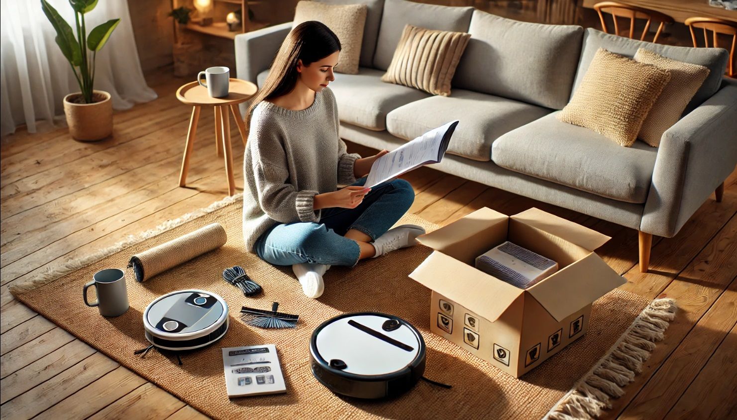 מדריך ראשוני לשימוש בשואב רובוטי